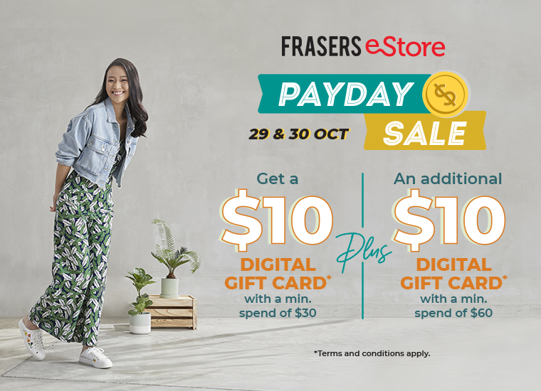 Rake In Your Rewards! Shop Frasers eStore’s PayDay Flash Sale!